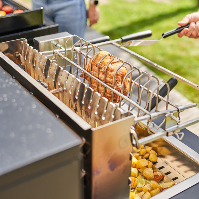 Gril et tournebroche électrique Forge Adour