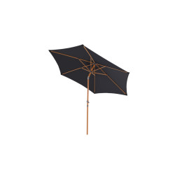 Parasol droit Mano Ø 270 cm Anthracite Chiné Creador