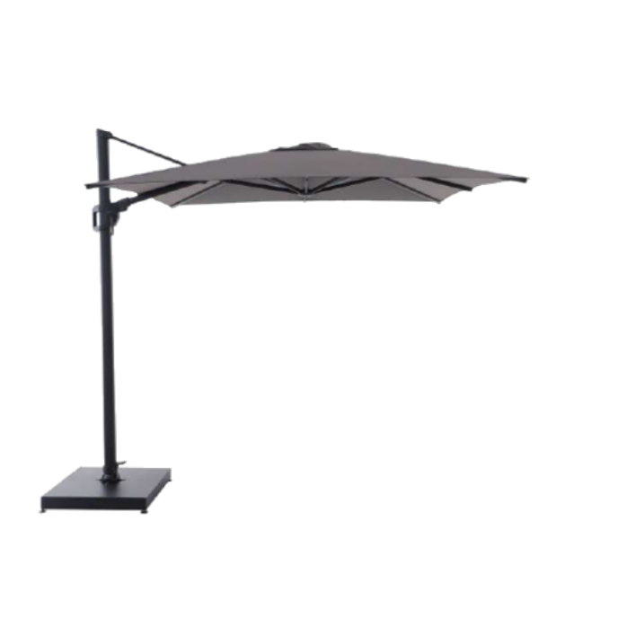 Parasol déporté Sirmione 3 x 3 m Royal Garden