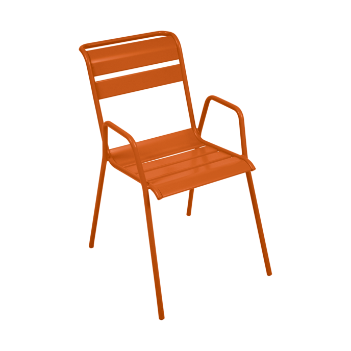 Fauteuil Monceau bridge Orange Confite Fermob