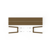 Banc de jardin Fred Bench Mocchaccino Fatboy®