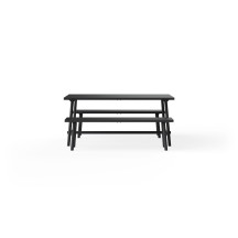 Banc de jardin Fred Bench Anthracite Fatboy®