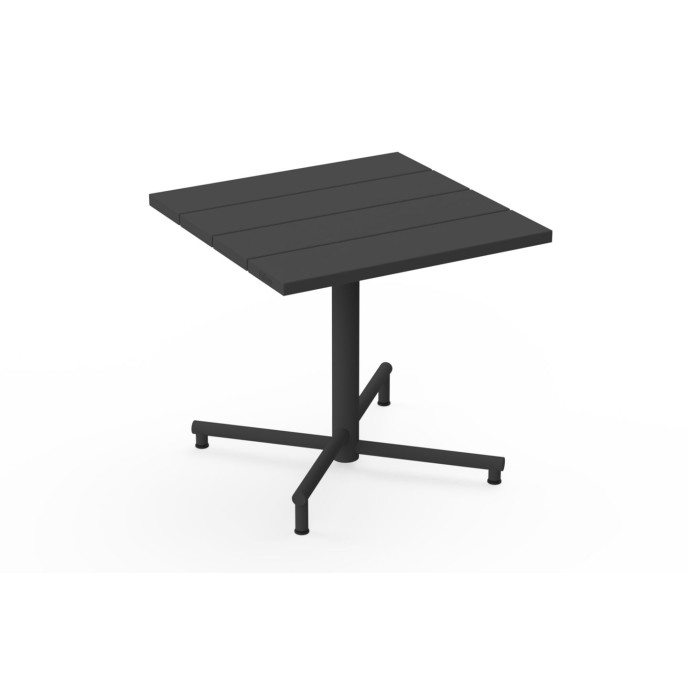 Petite table de jardin Fred Square Bistreau Anthracite Fatboy®