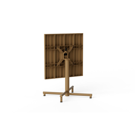 Petite table de jardin Fred Square Bistreau Mochaccino Fatboy®