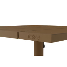 Petite table de jardin Fred Square Bistreau Mochaccino Fatboy®