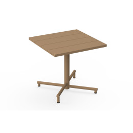 Petite table de jardin Fred Square Bistreau Mochaccino Fatboy®
