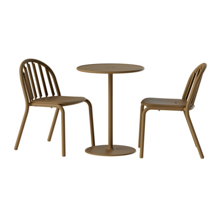 Table de jardin ronde Fred Bistreau Mochaccino Fatboy®