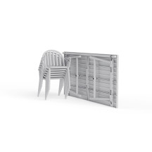 Table de jardin Fred Table Light Grey Fatboy®