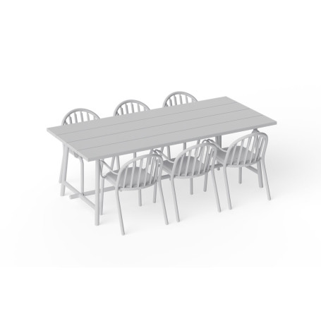 Table de jardin Fred Table Light Grey Fatboy®