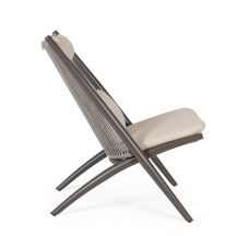 Fauteuil Lounge Aloha Cocoa Bizzotto