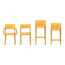 Chaise de bistrot Trill - Moutarde Nardi