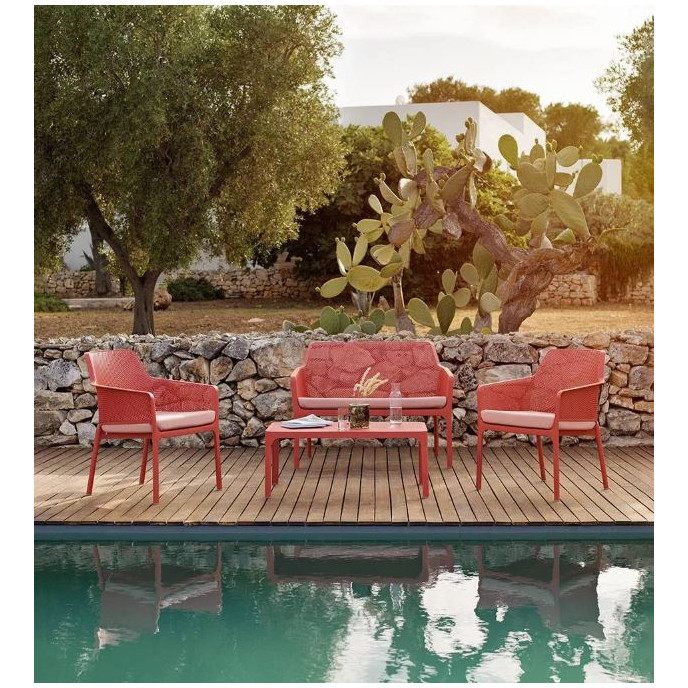 Table basse Net 100 - Corail Nardi