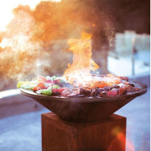 Brasero Classic+ Corten 85 Ofyr