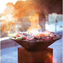 Brasero Classic+ Corten 100 Ofyr