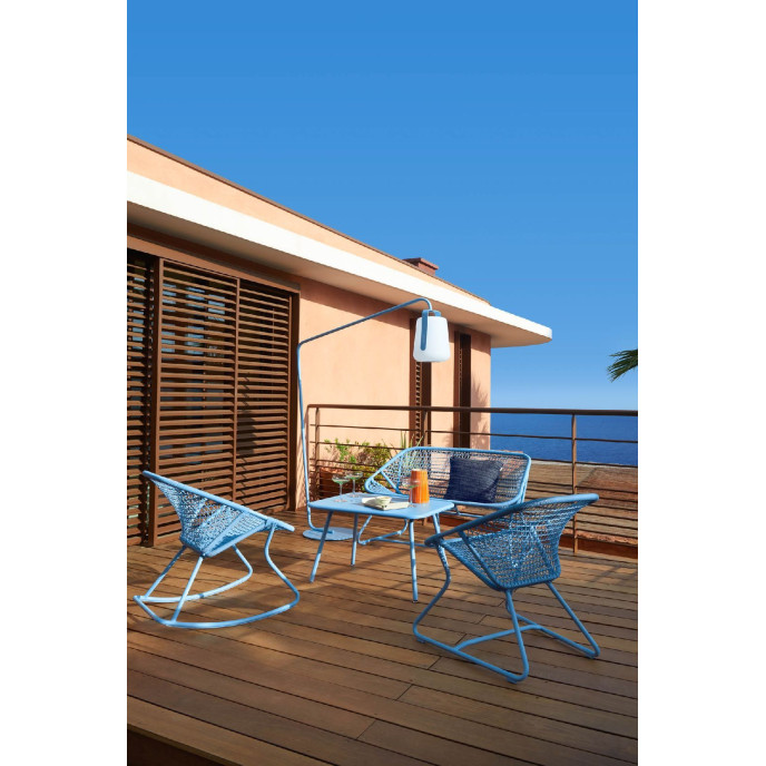 Lampe  Balad 2 H.38 cm Bleu maya Fermob