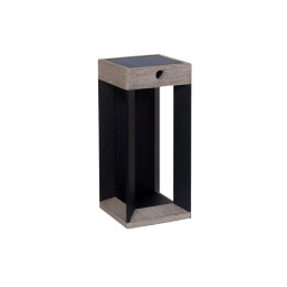 Applique solaire noir durateck - Les Jardins