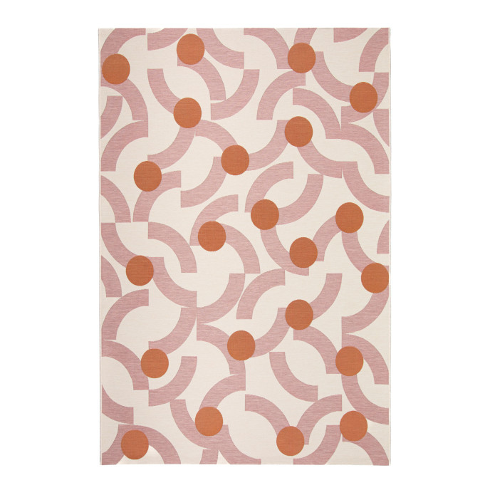 Tapis Tolede 200x290 cm Rose Idaho