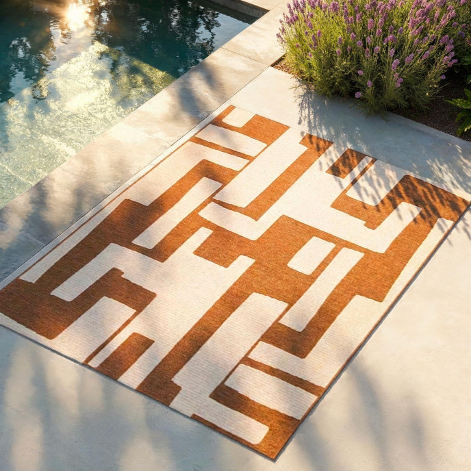 Tapis Tulum 200x290 cm Camel Idaho