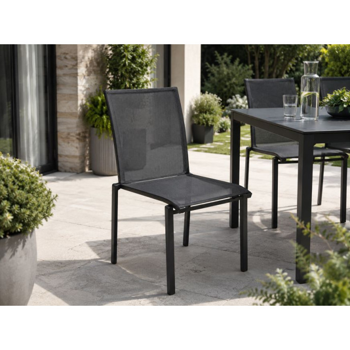 Chaise Palma - Graphite Proloisirs
