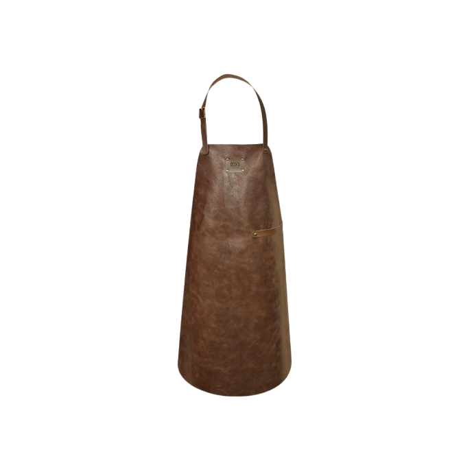 Tablier en cuir Marron Doxx