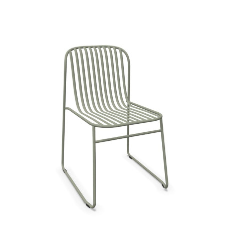 Chaise Riviera - Gris vert Emu