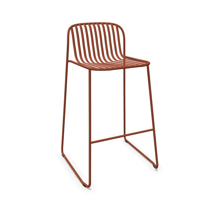 Tabouret Riviera - Rouge érable Emu