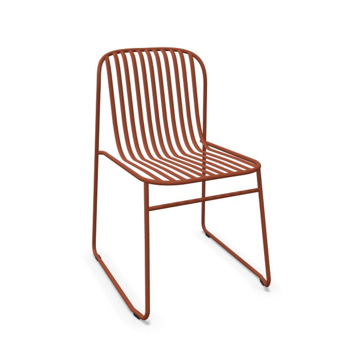 Chaise Riviera - Rouge érable Emu