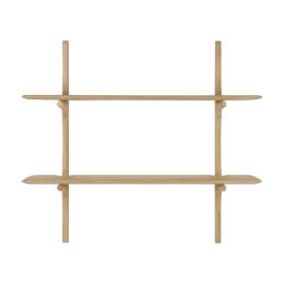 Etagère murale chêne L100 H 91 Ethnicraft