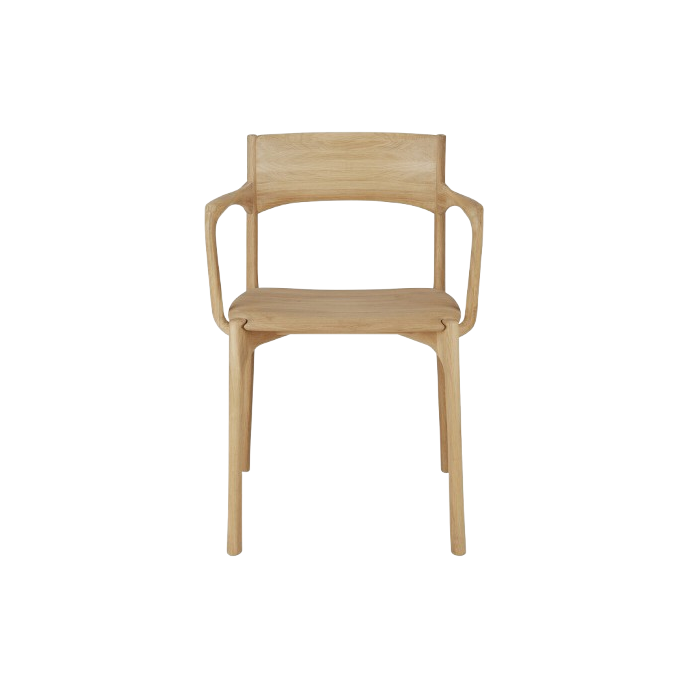 Fauteuil PI en chêne Ethnicraft