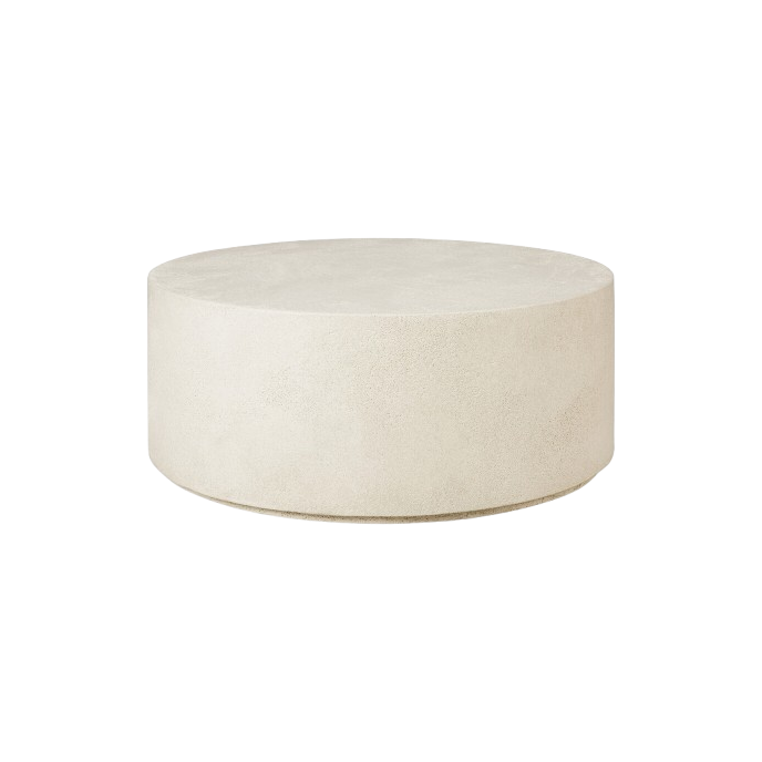 Table basse Elements Ø 80cm en microciment Ethnicraft
