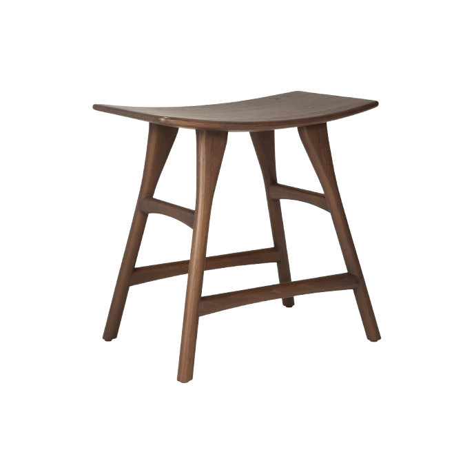 Tabouret Osso en teck brun  Ethnicraft