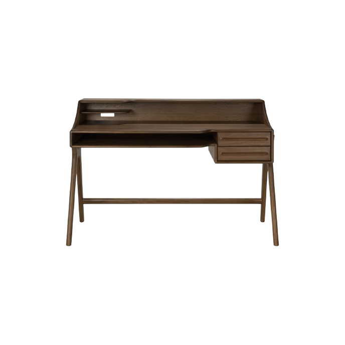 Bureau Flow en teck brun Ethnicraft