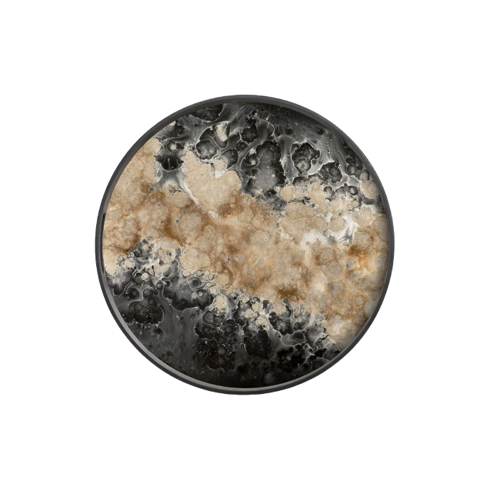 Plateau en verre Organic 48 cm Ethnicraft