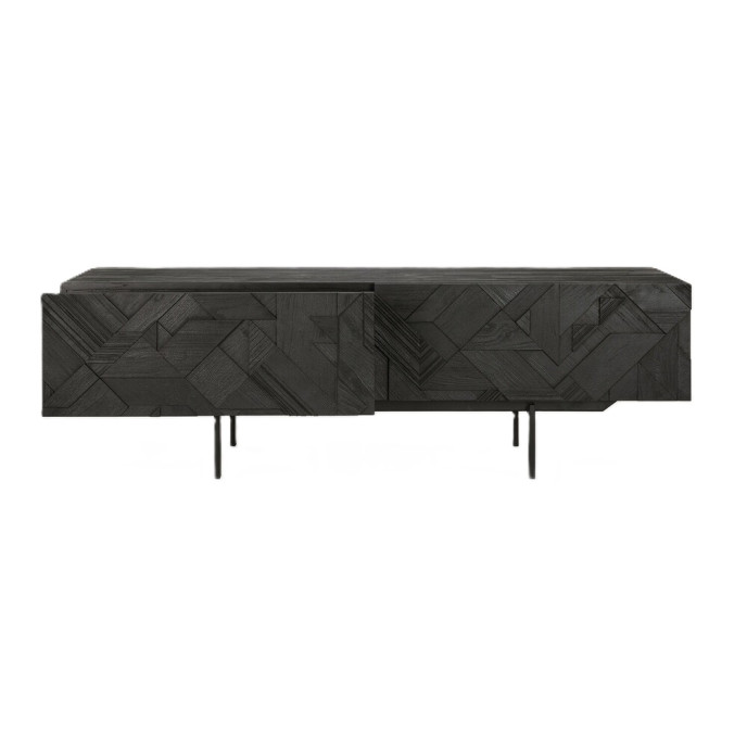 Meuble TV Graphic en teck L 160 cm Ethnicraft