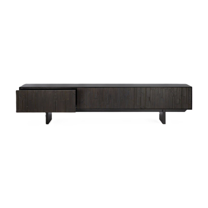 Meuble TV Mosaic en teck L 240 cm Ethnicraft