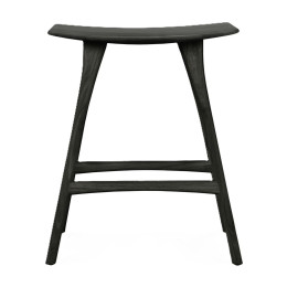 Tabouret de bar Osso en chêne noir Ethnicraft