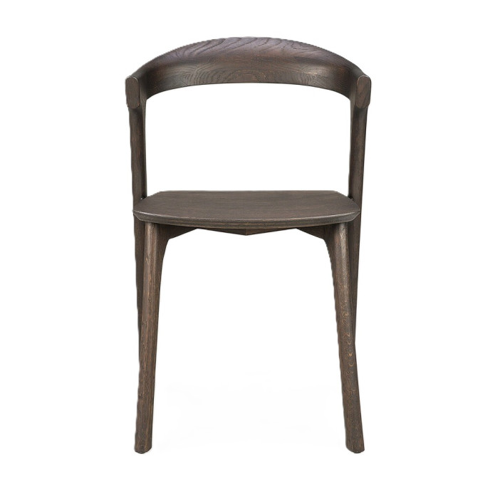 Chaise Bok en chêne brun Ethnicraft