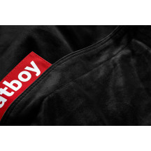 Pouf en velours Original Slim Velvet - Black Fatboy®