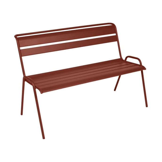 BANC MONCEAU OCRE ROUGE 481020