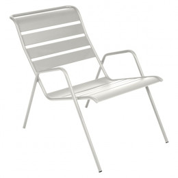 FAUTEUIL BAS MONCEAU GRIS ARGILE