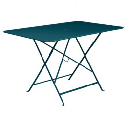 TABLE BISTRO 117X77 BLEU A 24021