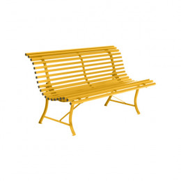 Banc Metal Louisiane 150 Fermob Miel