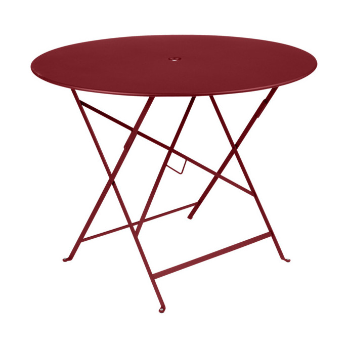 Table Bistro Ø 96 Cm Fermob Piment Table Bistro Ø 96 Cm Fermob Piment