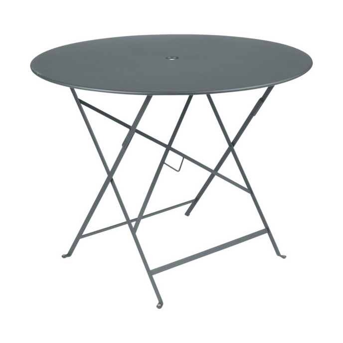 Table Bistro Ø 96 Cm Fermob Gris Orage