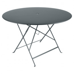 Table Bistro Ø 117 Cm Fermob Gris Orage