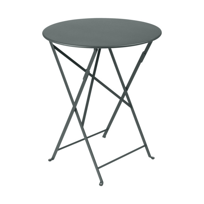 Table Bistro Ø 60 Cm Fermob Gris Orage Table Bistro Ø 60 Cm Fermob Gris Orage