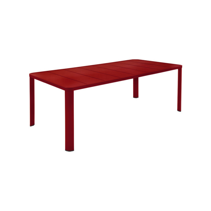 Table Alu Oleron Xl Fermob Piment