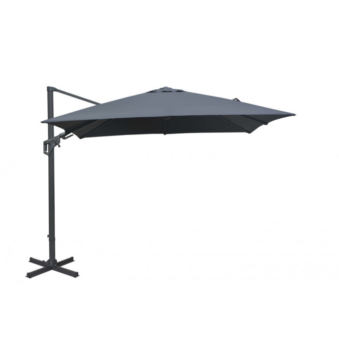 Parasol déporté NH 3 x 3 m orientable Gris Proloisirs