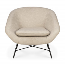 Fauteuil Barrow - blanc cassé Ethnicraft
