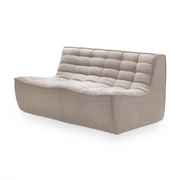 Canapé N701 - 2 places - beige Ethnicraft